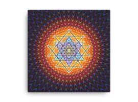 COSMIC CHAKRA Yantra 12 Print