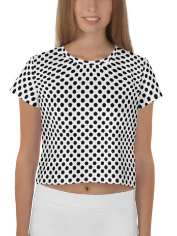 Polka Dots Crop Top