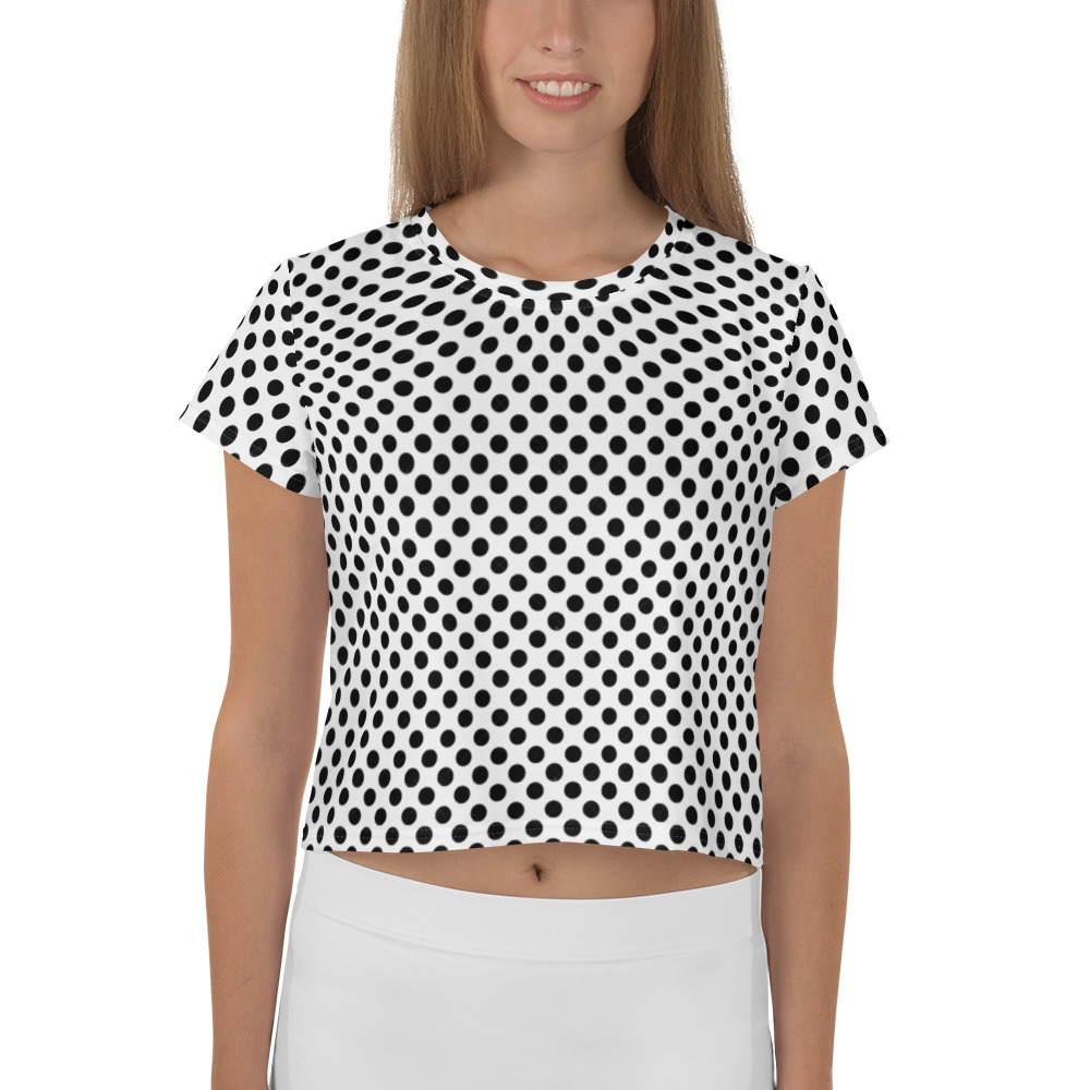 Polka Dots Crop Top