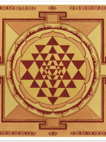 Lakshmi Yantra 4 stickers