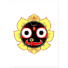 Jagannath Atma2 Stickers 3" wide pack of 5