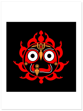 Chakra Jagannath Stickers