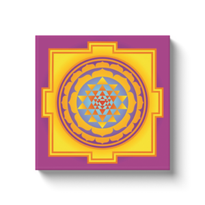 Kali Yantra10 Canvas Wrap