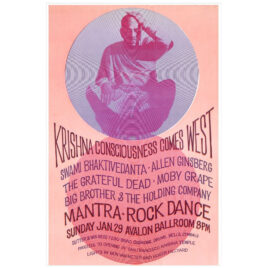 Mantra Rock Retro Poster
