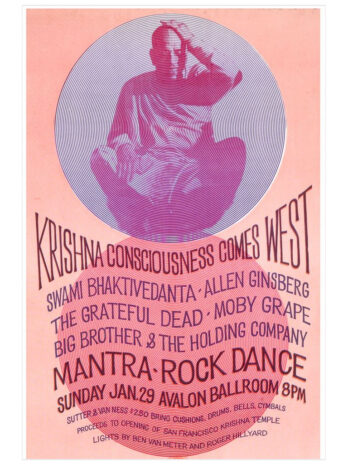 Mantra Rock Retro Poster