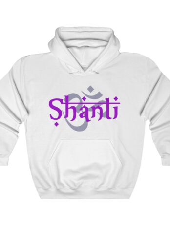 SHANTI OM  Hooded Sweatshirt