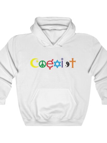 COEXIST  Hooded Sweatshirt