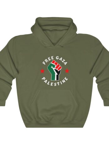 FREE GAZA Palestine hooded sweatshirt