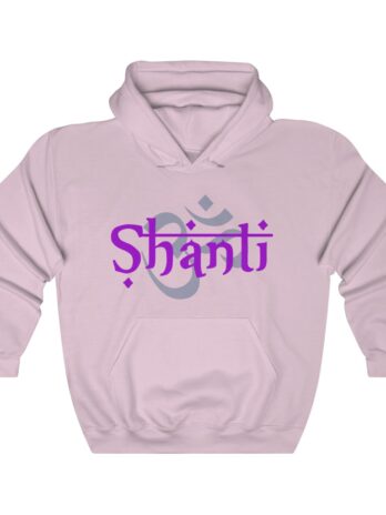 SHANTI OM  Hooded Sweatshirt