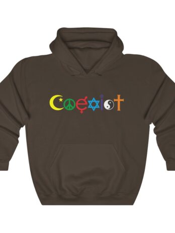 COEXIST  Hooded Sweatshirt