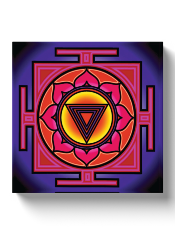 Kali Yuga Yantra13 Canvas Wrap