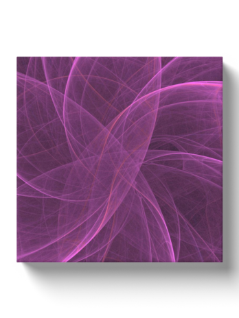 Purple Veil Canvas Wrap