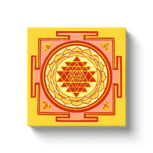 Sri Yantra3 Canvas Wrap