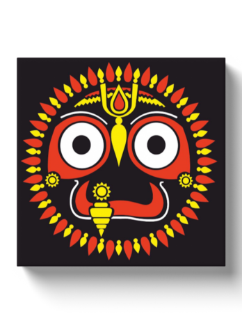 Lord Jagannath Canvas Wrap