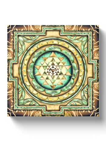 Sri Sri Yantra1 Canvas Wrap