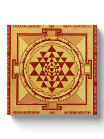 Laksmi Yantra4 Canvas Wrap