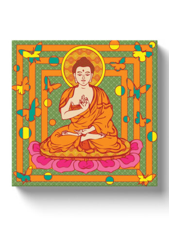 Lord Buddha Canvas Wrap