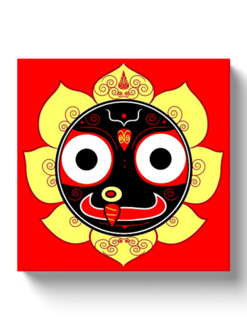 Lord Jagannath Atma Canvas Wrap