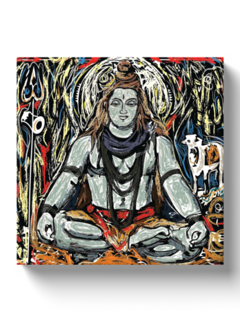 Lord Shiva Canvas Wrap