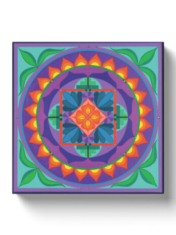 Mandala Yantra11 Canvas Wrap