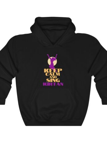 Keep Calm Sing KIRTAN Hooded Sweatshirt