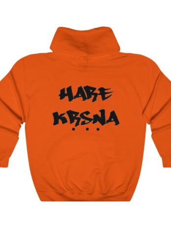 HARE KRSNA (back print) Hooded Sweatshirt