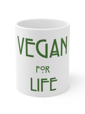 VEGAN for LIFE Ceramic Mug 11oz