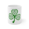 CELTIC SHAMROCK Ceramic Mug 11oz