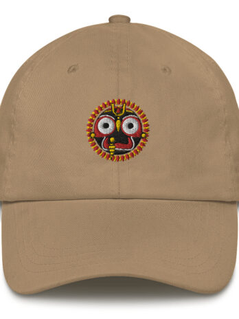 Dad hat embroidered with Jagganath