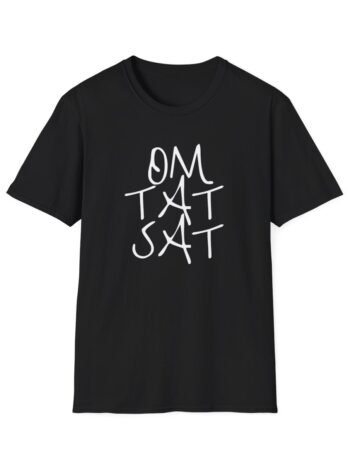 OM TAT SAT (white) Softstyle T-Shirt