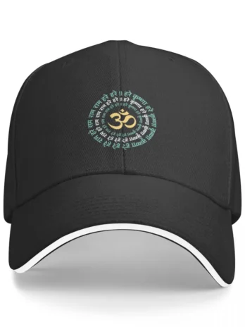 Aum Om Mantra Symbol Chanting  Baseball Cap