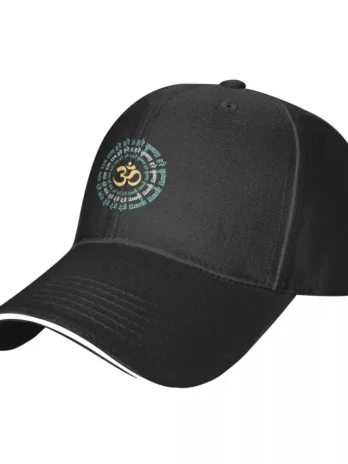 Aum Om Mantra Symbol Chanting  Baseball Cap