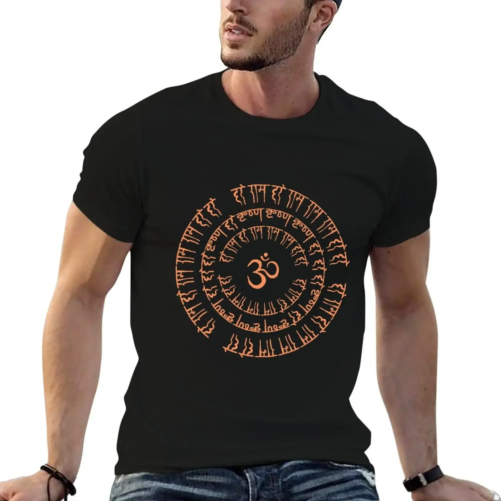 OM -graphic printed t-shirt