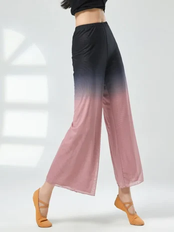 Folk Dance Classical  Loose Wide Leg Pants